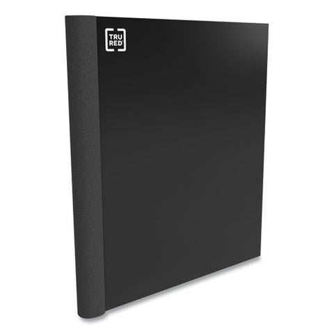 Three-subject Notebook, Twin-wire, Medium/college Rule, Black Cover, (150) 11 X 8.5 Sheets