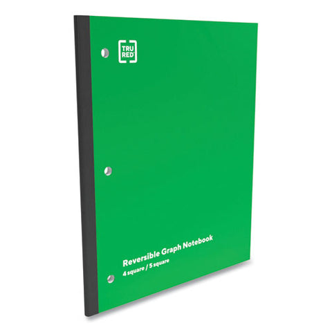 Wireless One-subject Notebook, Quadrille Rule, Green Cover, (80) 11 X 8.5 Sheets