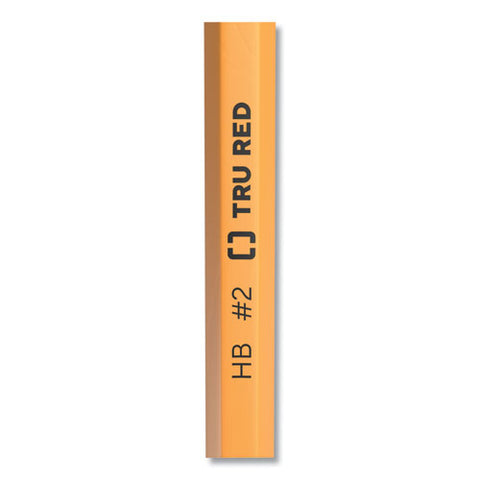 Pre-sharpened Wooden Pencil, Hb (#2), Black Lead, Yellow Barrel, 24/pack