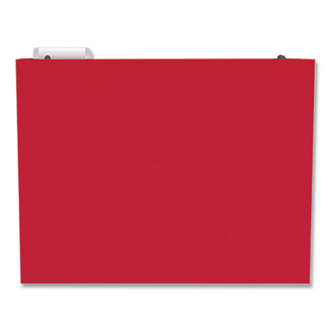 Plastic Hanging File Pockets, 1 Section, Letter Size, 1/5-cut Tabs, Assorted Colors, 5/pack