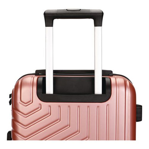 Spettacolo Hardside Carry-on Spinner Suitcase, 13.7 X 8.2 X 20, Rose Gold
