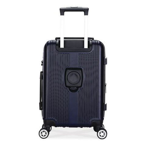 Tesoro Hardside Carry-on Spinner Suitcase, 13.7 X 7.6 X 22.8, Blue