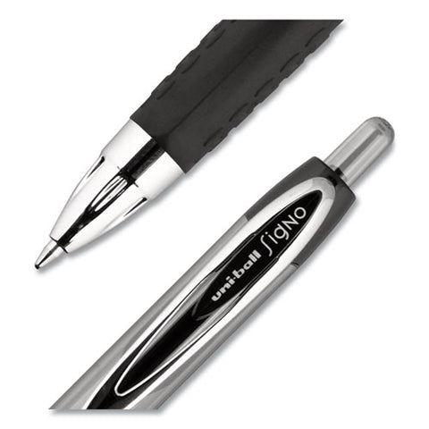 Signo 207 Gel Pen, Retractable, Medium 0.7 Mm, Assorted Ink And Barrel Colors, 8/pack