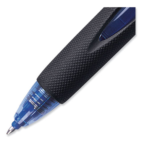 Power Tank Rt Ballpoint Pen, Retractable, Bold 1 Mm, Blue Ink, Translucent Blue/black Barrel, Dozen