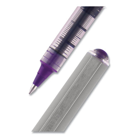 Vision Roller Ball Pen, Stick, Fine 0.7 Mm, Assorted Ink And Barrel Colors, 5/pack