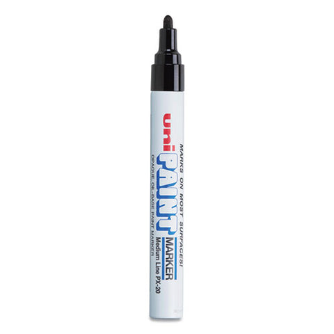 Permanent Marker, Medium Bullet Tip, Black