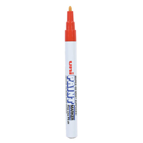 Permanent Marker, Fine Bullet Tip, Red