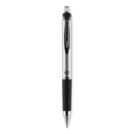 207 Impact Gel Pen, Retractable, Bold 1 Mm, Blue Ink, Black/blue Barrel