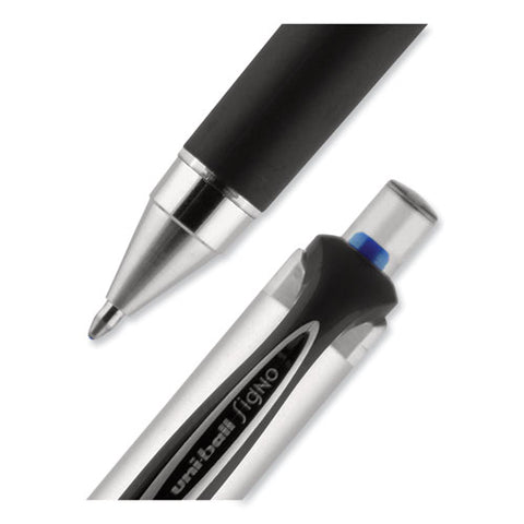 207 Impact Rt Gel Retractable Pen Refills, Bold 1 Mm Conical Tip, Blue Ink, 2/pack