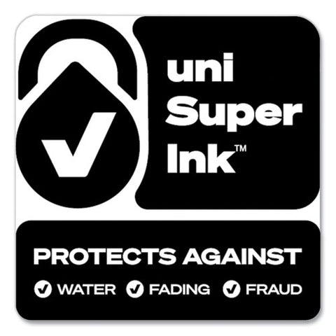 Signo Gel Pen, Retractable, Extra-fine 0.38 Mm, Black Ink, Smoke/black/silver Barrel, Dozen