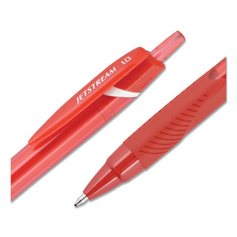 Jetstream Elements Hybrid Gel Pen, Retractable, Medium 1 Mm, Assorted Ink And Barrel Colors, 5/pack