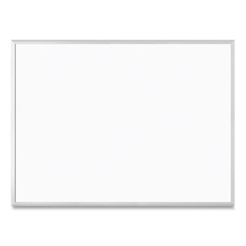 Magnetic Dry Erase Board With Aluminum Frame, 48" X 36" (actual Size: 47" X 35"), White Surface, Satin Aluminum Frame