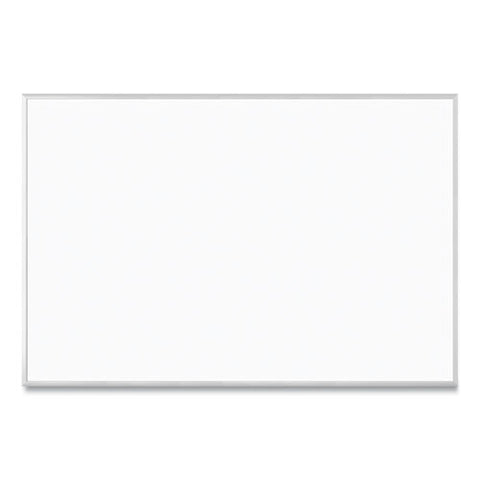 Magnetic Dry Erase Board With Aluminum Frame, 72" X 48" (actual Size: 70" X 47"), White Surface, Satin Aluminum Frame