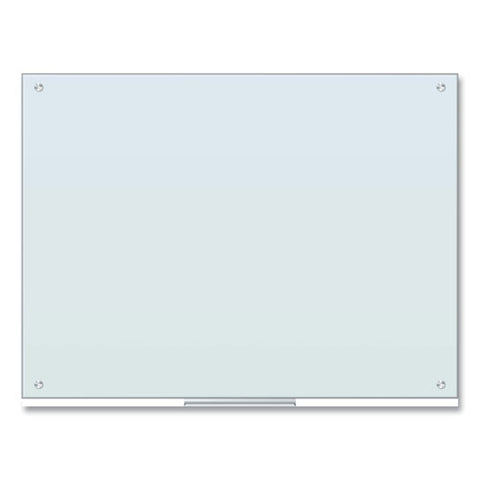 Glass Dry Erase Board, 48" X 36" (actual Size: 47" X 35"), White Surface