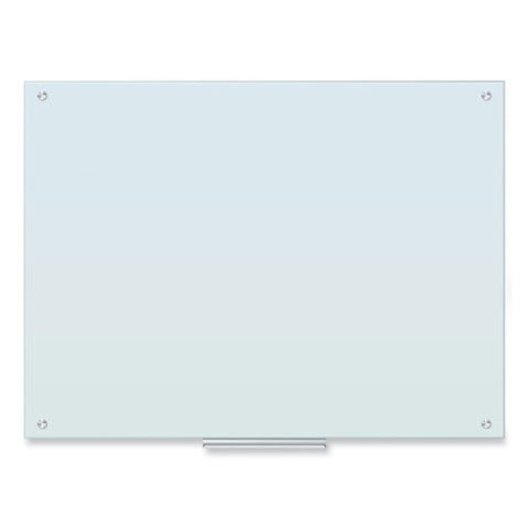 Glass Dry Erase Board, 48" X 36" (actual Size: 47" X 35"), White Surface