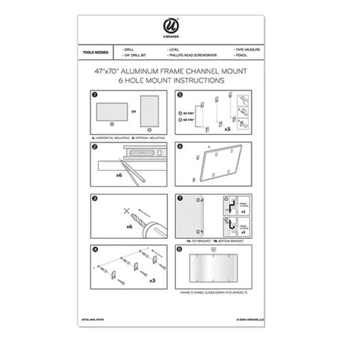 Pinit Magnetic Dry Erase Board, 70" X 47", White Surface, Satin Aluminum Frame