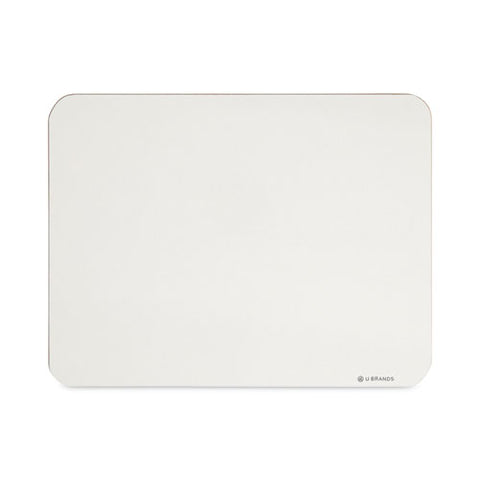 Single-sided Dry Erase Lap Board, 12" X 9", White Surface