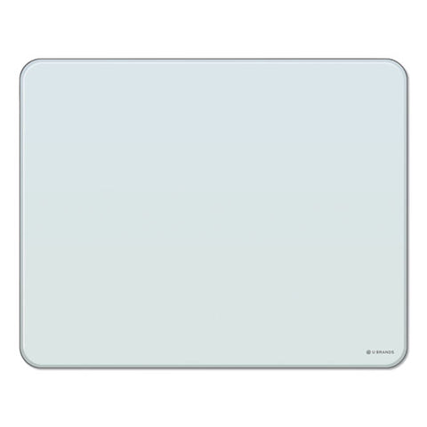 Cubicle Glass Dry Erase Board, 20" X 16", White Surface