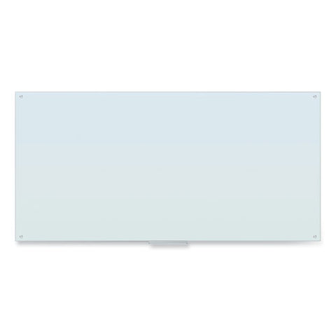 Glass Dry Erase Board, 96" X 48" (actual Size: 95" X 47"), White Surface