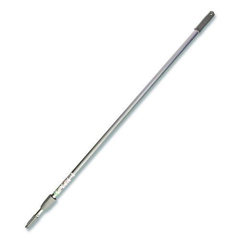 Smartcolor Telepole, 48" To 96", Silver/green