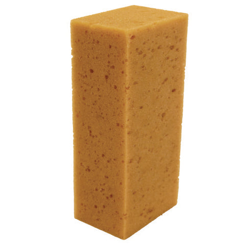 Fixi-clamp Sponge, 3.75" X 8.5" X 2.75" Thick, Yellow