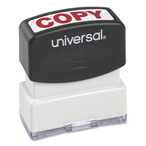 Message Stamp, Copy, Pre-inked One-color, Red