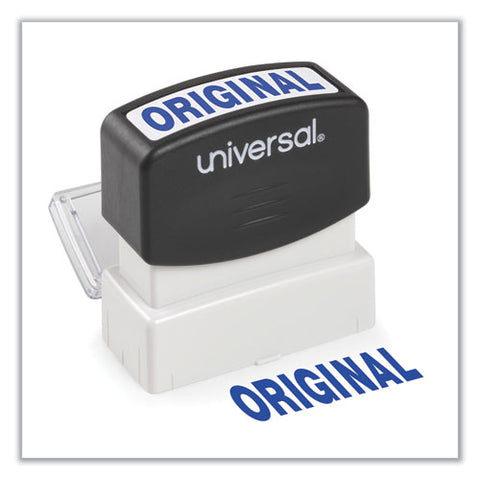 Message Stamp, Original, Pre-inked One-color, Blue