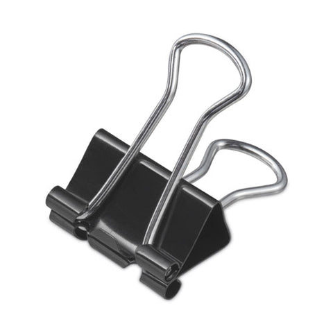 Binder Clips Value Pack, Small, Black/silver, 36/box