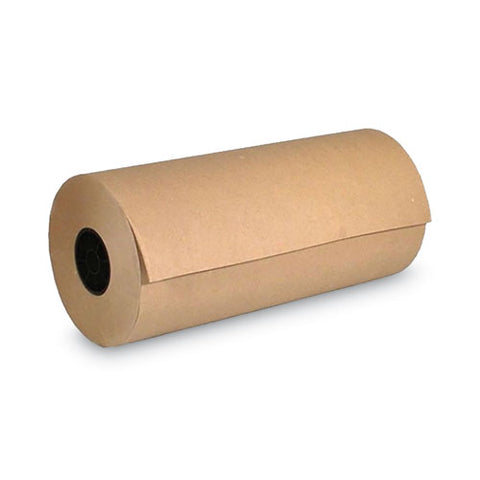 High-volume Mediumweight Wrapping Paper Roll, 40 Lb Wrapping Weight Stock, 24" X 900 Ft, Brown