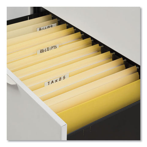 Double-ply Top Tab Manila File Folders, Straight Tabs, Legal Size, 0.75" Expansion, Manila, 100/box