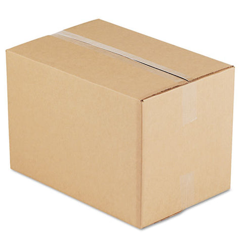 Fixed-depth Corrugated Shipping Boxes, Regular Slotted Container (rsc), 12" X 18" X 12", Brown Kraft, 25/bundle