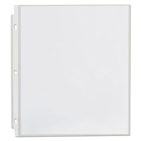 Top-load Poly Sheet Protectors, Nonglare, Economy, Letter, 200/box