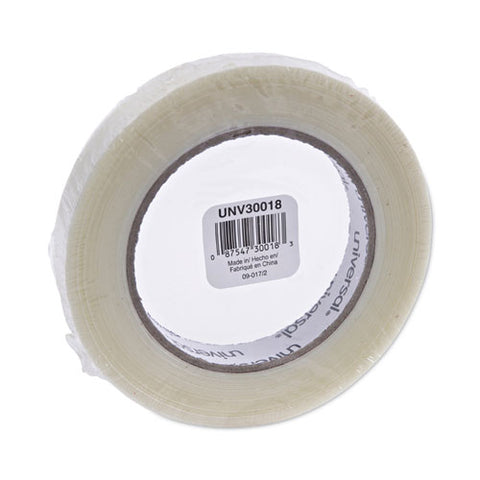 120# Utility Grade Filament Tape, 3" Core, 18 Mm X 54.8 M, Clear