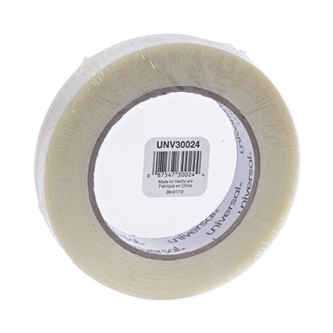 120# Utility Grade Filament Tape, 3" Core, 24 Mm X 54.8 M, Clear