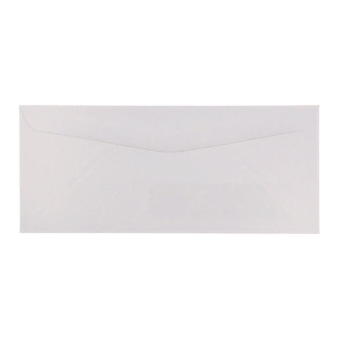 Open-side Business Envelope, 1 Window, #10, Commercial Flap, Gummed Closure, 4.13 X 9.5, White, 500/box