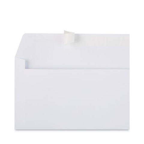 Peel Seal Strip Business Envelope, #10, Square Flap, Self-adhesive Closure, 4.13 X 9.5, White, 100/box