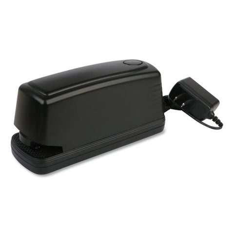 Electric Stapler With Staple Channel Release Button, 20-sheet Capacity, Black