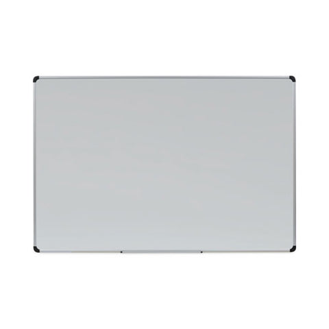 Magnetic Steel Dry Erase Marker Board, 72" X 48", White Surface, Satin Aluminum Frame