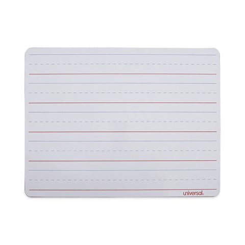 Lap/learning Dry-erase Board, Manuscript Penmanship Ruled, 11.75" X 8.75", White Surface, 6/pack