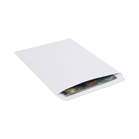 Catalog Envelope, 24 Lb Bond Weight Paper, #13 1/2, Square Flap, Gummed Closure, 10 X 13, White, 250/box