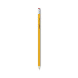 #2 Pre-sharpened Woodcase Pencil, Hb (#2), Black Lead, Yellow Barrel, 24/pack