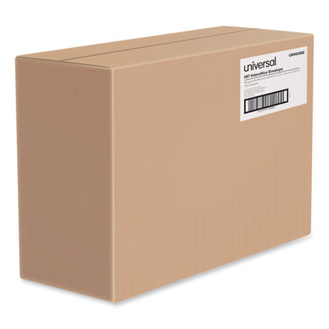 Light Brown Kraft String/button Interoffice Envelope, #97, Two-sided Five-column Format, 10 X 13, Light Brown Kraft, 100/box