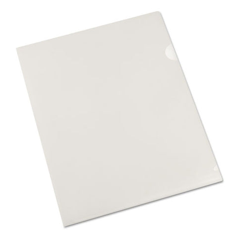 Project Folders, Letter Size, Clear, 25/pack