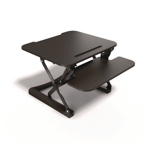 Flexfit Manual Adjustable Desk Converter, 26.7 X 30.8 X 5.9 To 19.6, Black