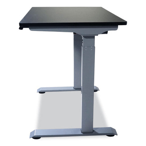 Electric Height Adjustable Standing Desk, 36 X 23.6 X 28.7 To 48.4, Black