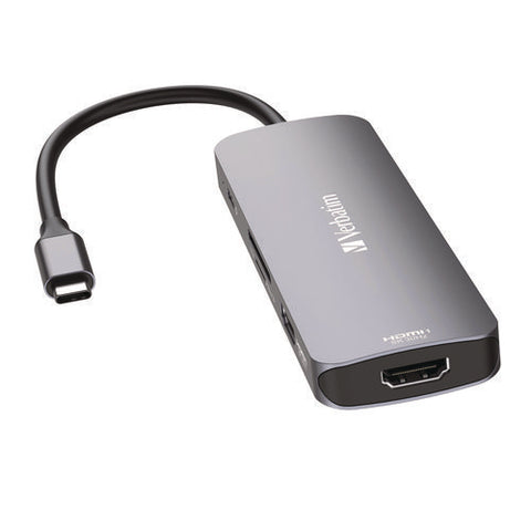 Usb-c Pro Multiport Hub8 Port, Gray