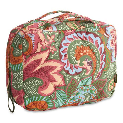 Hanging Travel Organizer, 9.75 X 4 X 7.5, Leaf Me Not Paisley