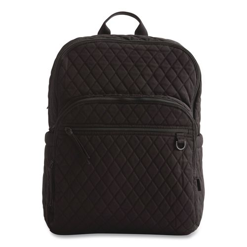Bancroft Large Premium Cotton Laptop Backpack, Fits Devices Up To 15", 12" X 9" X 16.5", Moonless Night