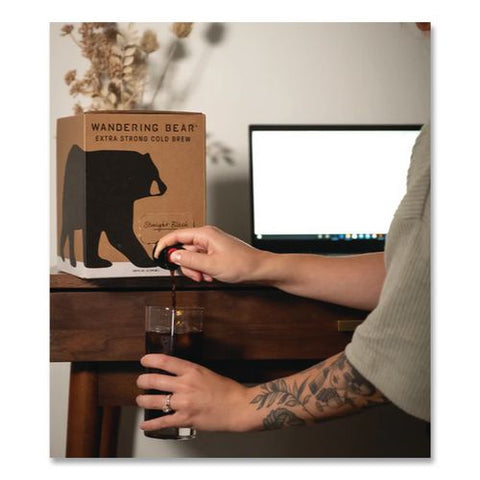 Straight Black Cold Brew Coffee, 3 Gal Tap Box