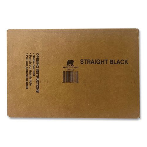 Straight Black Cold Brew Coffee, 3 Gal Tap Box